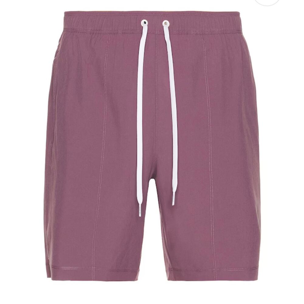 Rhône R&R Trunk Swim Shorts Shadow Plum L 7.5” Inseam GoldFusion NWT